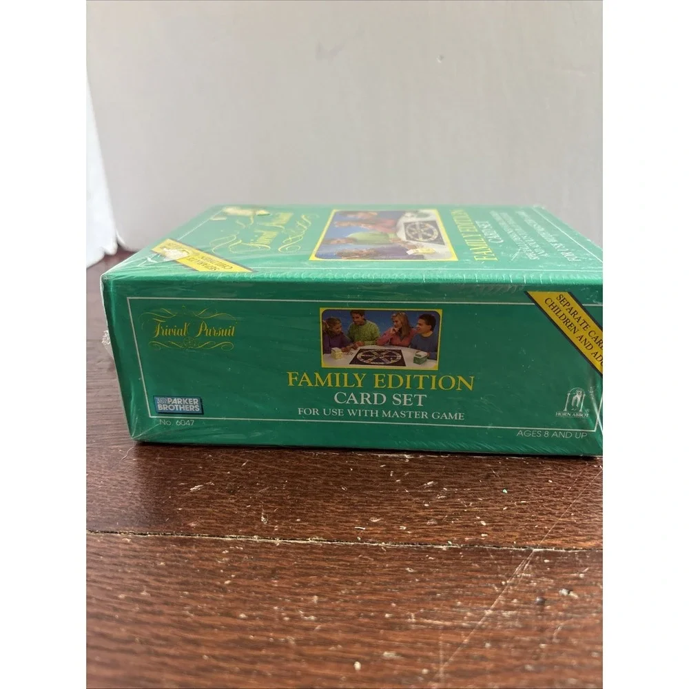 Trivial Pursuit Family Edition Supplemental Card Set~Parker Brothers #6047~ 1992
